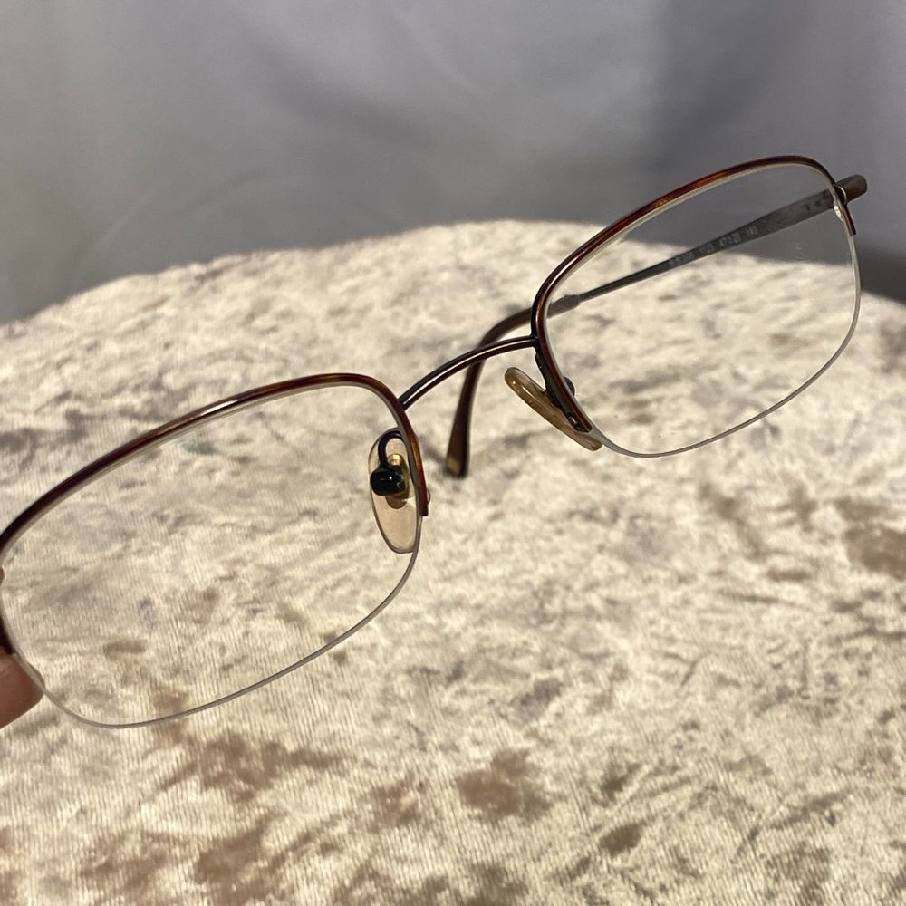BROOKS BROTHERS BRONZE 47-20-140 FLEX HINGES EYEGLASS FRAMES